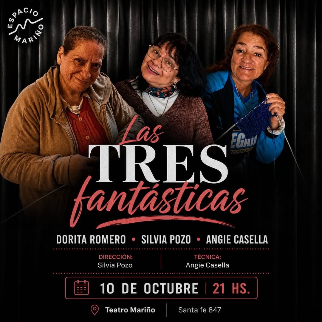 Afiche de la obra Las tres fantásticas