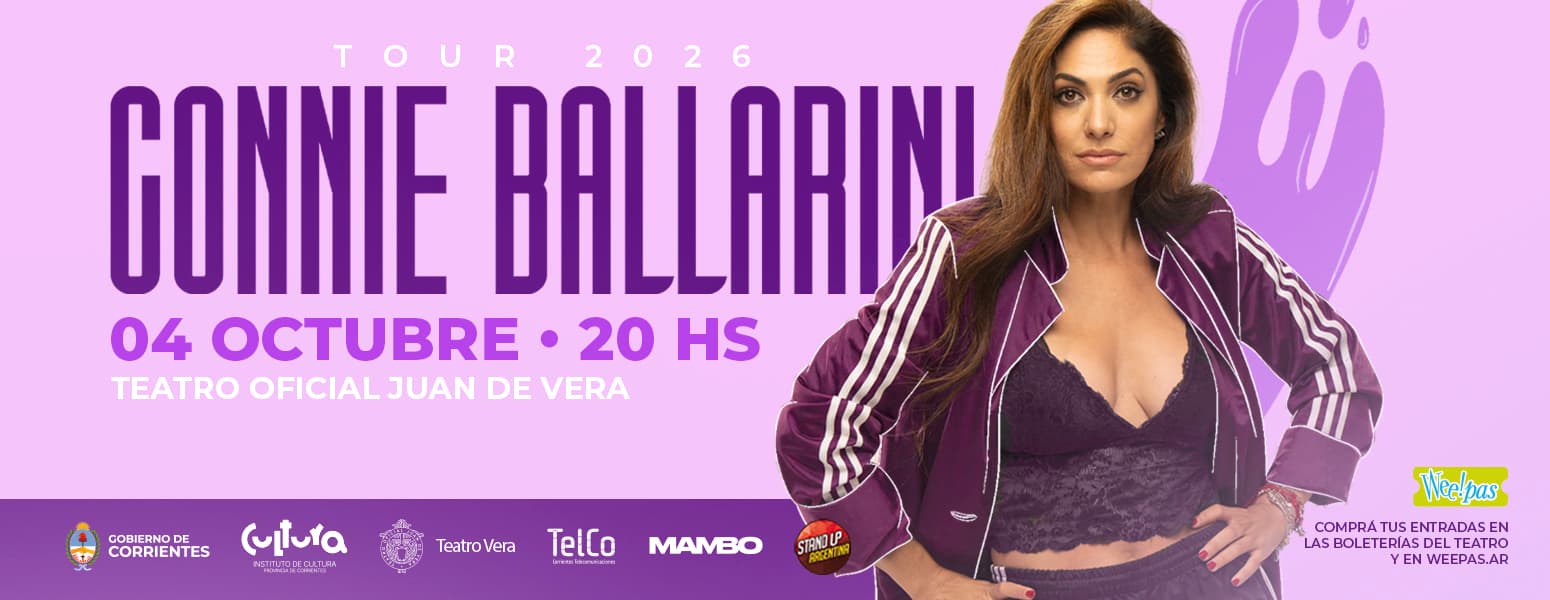 Banner de la obra CONNIE BALLARINI