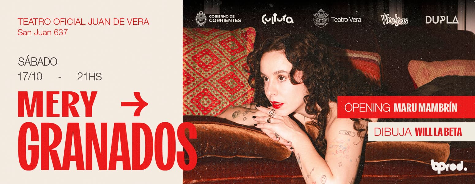 Banner de la obra MERY GRANADOS