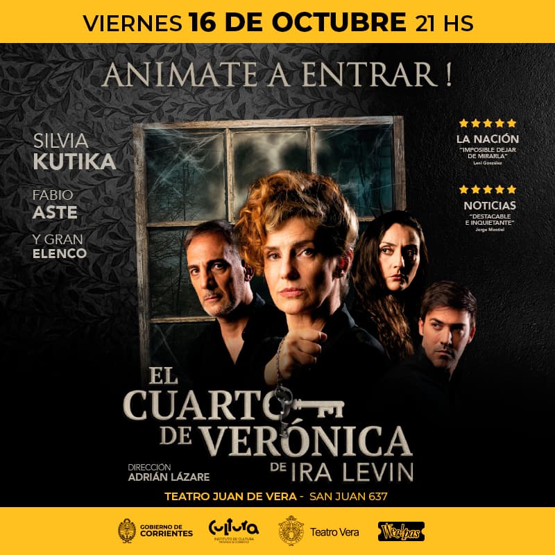 Afiche de la obra EL CUARTO DE VERONICA
