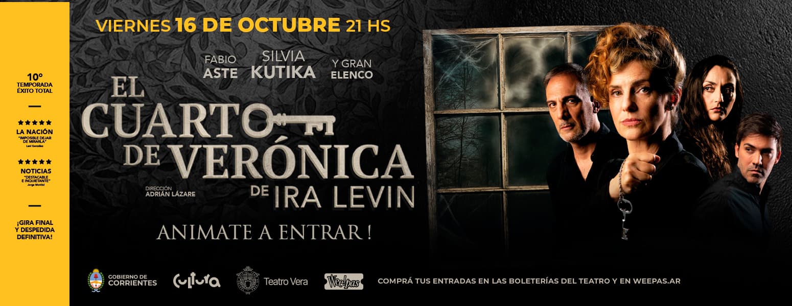 Banner de la obra EL CUARTO DE VERONICA
