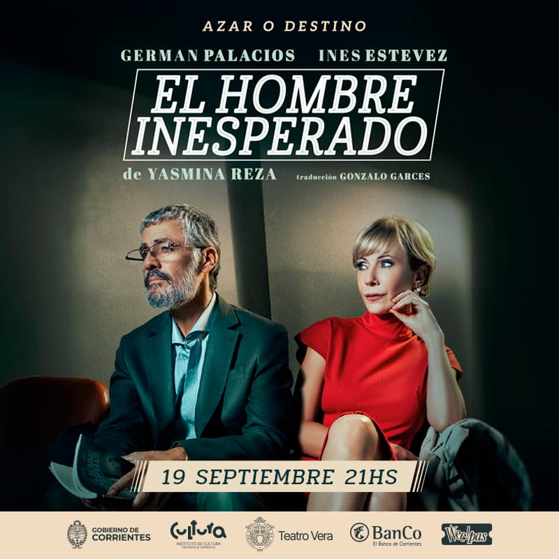 Afiche de la obra EL HOMBRE INESPERADO